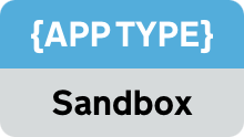 Sandbox environment